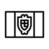 Andorra vector icon on a white background