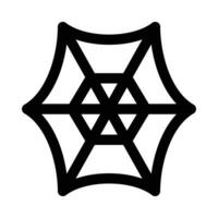cobweb vector icon on a white background