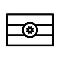 Ethiopia vector icon on a white background