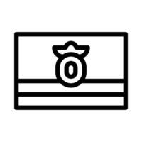 Ecuador vector icon on a white background