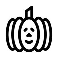 pumpkin vector icon on a white background