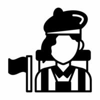 Tour Guide icon in vector. Illustration photo