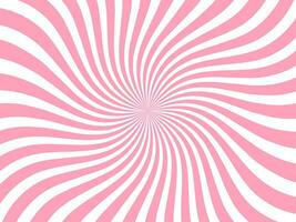 Strawberry pink ice cream swirl pattern background vector