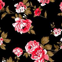 floral abstract pattern suitable for textile and printing needs vector