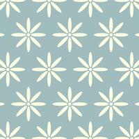 Seamless pattern in retro style. Abstract texture decorative 50's, 60's, 70's style. Can be used for fabric, wallpaper, textile, wall decoration. Vector illustration