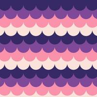 Seamless pattern in retro style. Abstract texture decorative 50's, 60's, 70's style. Can be used for fabric, wallpaper, textile, wall decoration. Vector illustration