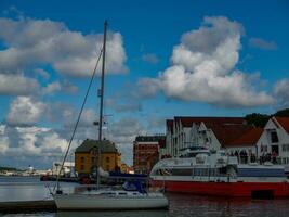 Stavanger city in norway photo