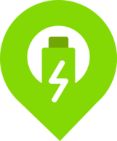 green location pin icon png