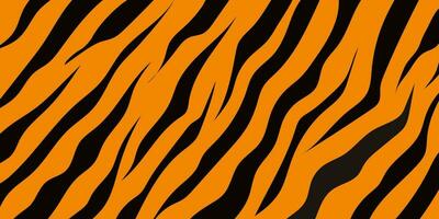 Tiger seamless pattern. Tiger skin background vector