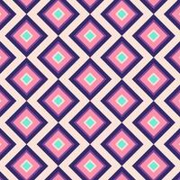 Seamless pattern in retro style. Abstract texture decorative 50's, 60's, 70's style. Can be used for fabric, wallpaper, textile, wall decoration. Vector illustration