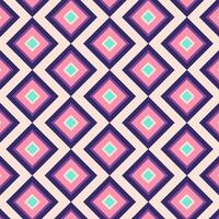 Seamless pattern in retro style. Abstract texture decorative 50's, 60's, 70's style. Can be used for fabric, wallpaper, textile, wall decoration. Vector illustration