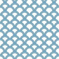 Seamless pattern in japanese style. Abstract texture in japanese style. Can be used for fabric, wallpaper, textile, wall decoration. Vector illustration