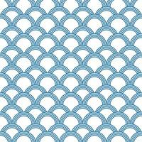 Seamless pattern in japanese style. Abstract texture in japanese style. Can be used for fabric, wallpaper, textile, wall decoration. Vector illustration