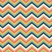 Seamless pattern in retro style. Abstract texture decorative 50's, 60's, 70's style. Can be used for fabric, wallpaper, textile, wall decoration. Vector illustration