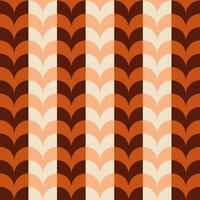 Seamless pattern in retro style. Abstract texture decorative 50's, 60's, 70's style. Can be used for fabric, wallpaper, textile, wall decoration. Vector illustration