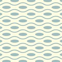 Seamless pattern in retro style. Abstract texture decorative 50's, 60's, 70's style. Can be used for fabric, wallpaper, textile, wall decoration. Vector illustration