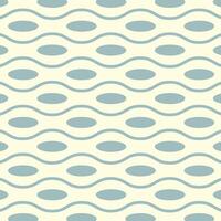 Seamless pattern in retro style. Abstract texture decorative 50's, 60's, 70's style. Can be used for fabric, wallpaper, textile, wall decoration. Vector illustration