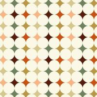 Seamless pattern in retro style. Abstract texture decorative 50's, 60's, 70's style. Can be used for fabric, wallpaper, textile, wall decoration. Vector illustration