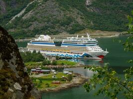 ship cruise in norway photo