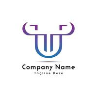 TU letter logo design icon vector