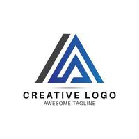 IA letter creative logo design icon vector