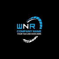 WNR letter logo vector design, WNR simple and modern logo. WNR luxurious alphabet design