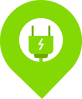 green location pin icon png