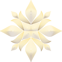 Luxus golden Blume Blütenblatt png