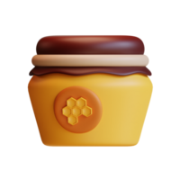 3d honey jar icon from hello autumn elements collection png