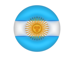 Argentinië vlag icoon PNG