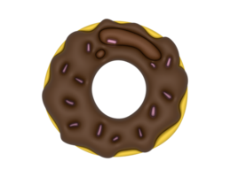 donut letter o cartoon png