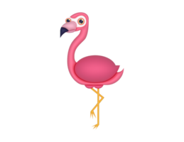 flamingo cartoon icon, cartoon flamingo, cartoon flamingo, cartoon flamingo, cartoon png