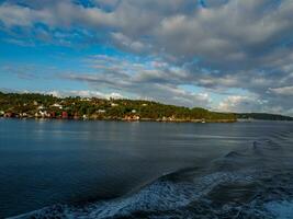 the city of Bergen in norway photo