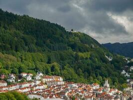 the city of Bergen in norway photo