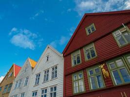 bergen city in norway photo