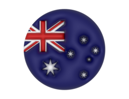 australia flag in a circle png