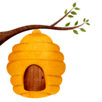 Bee house, honeycomb, bee housing png