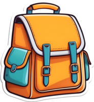 Rucksack Clip Art, ai generativ png