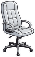 Bureau chaise clipart ai génératif png