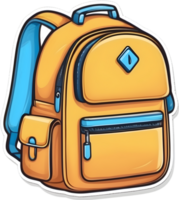 mochila clipart, ai generativo png