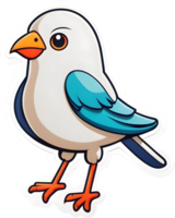 cartoon bird clip art png ai generative