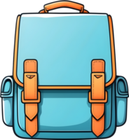 Rucksack Clip Art, ai generativ png