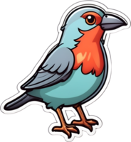 cartoon bird clip art png ai generative