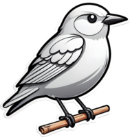 cartoon bird clip art png ai generative