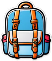 backpack clipart,  ai generative png