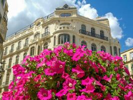 the city of Malaga in spain photo