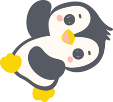 Baby Pinguin Winter Tier Karikatur png