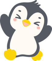 bebé pingüino dibujos animados gráfico png