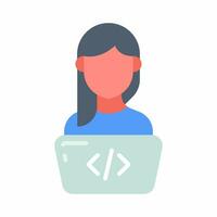 Software Developer icon in vector. Illustration photo