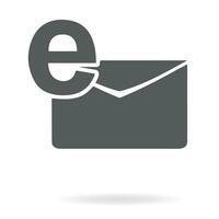 Mail icon vector. email icon vector. E-mail icon. Envelope illustration EPS 10. vector
